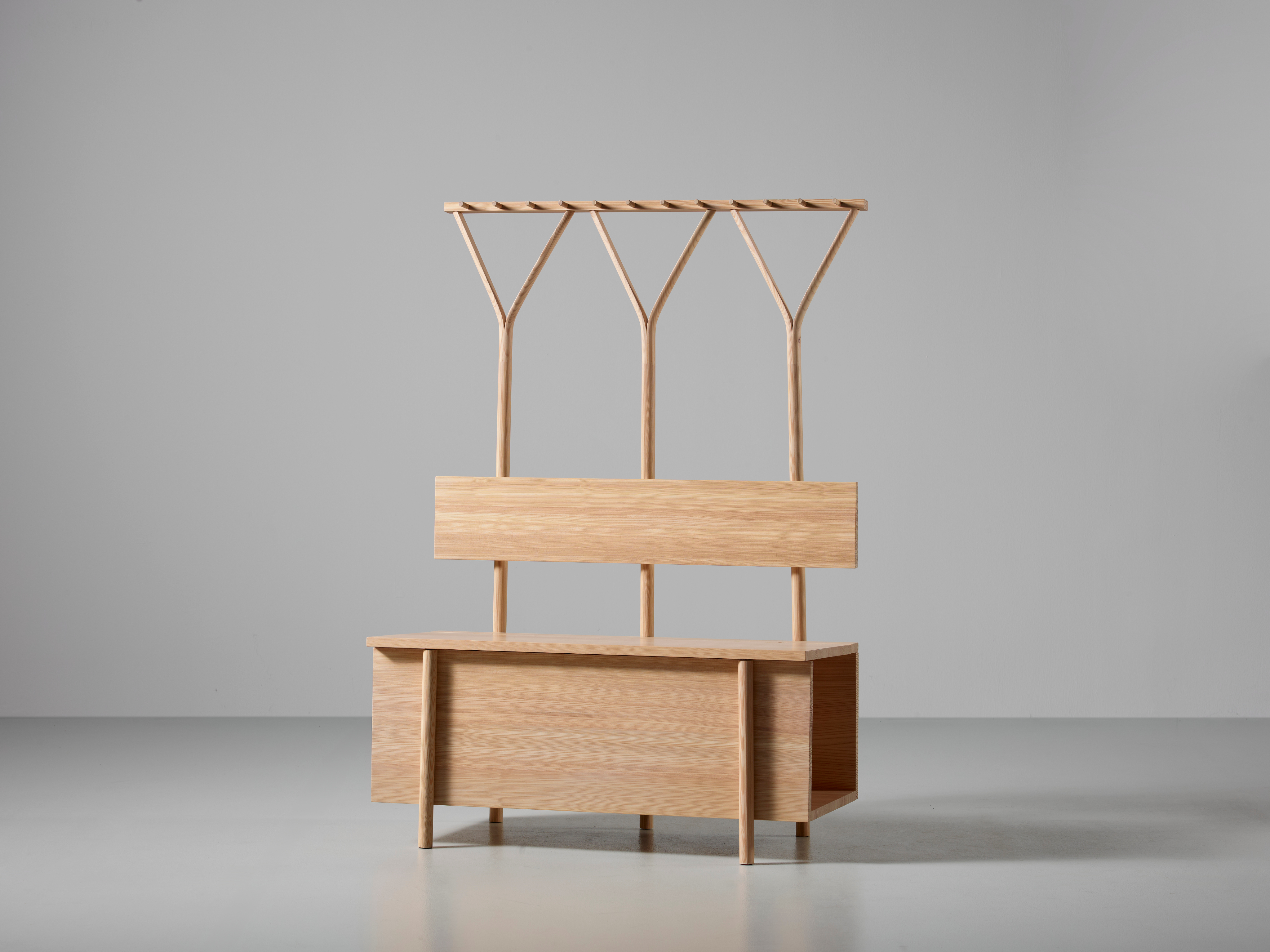 Prodotto finito: struttura legno su misura per progetto Restel